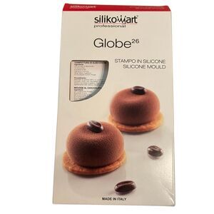 SilikoMart Globe26 Silicone Mould Italy*New*